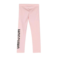 Girls Moschino Leggings Pink