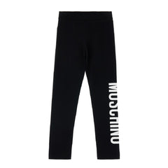 Girls Moschino Leggings Black