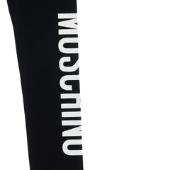 Girls Moschino Leggings Black