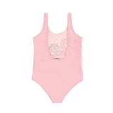 Girls Moschino Pool Party Teddy Bear Swimsuit