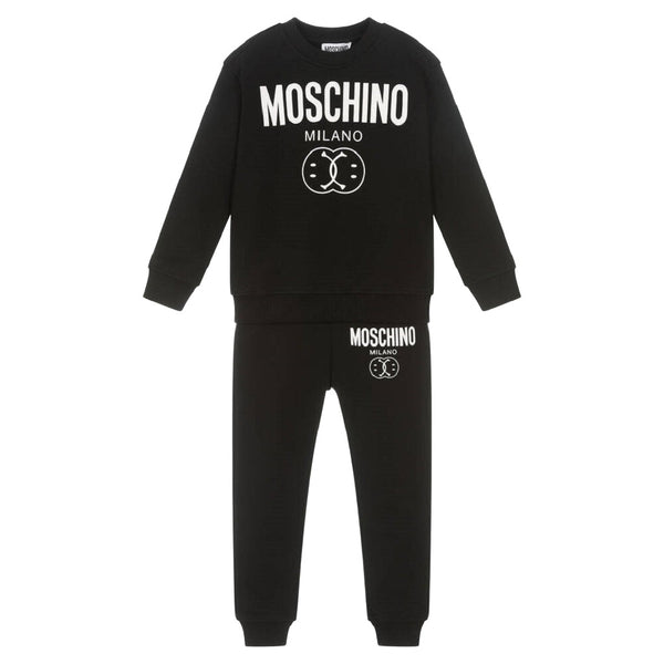 Moschino Kids Double Smiley Logo Tracksuit