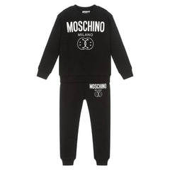 Moschino Kids Double Smiley Logo Tracksuit