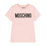 Moschino Kids LOGO T-Shirt Pink