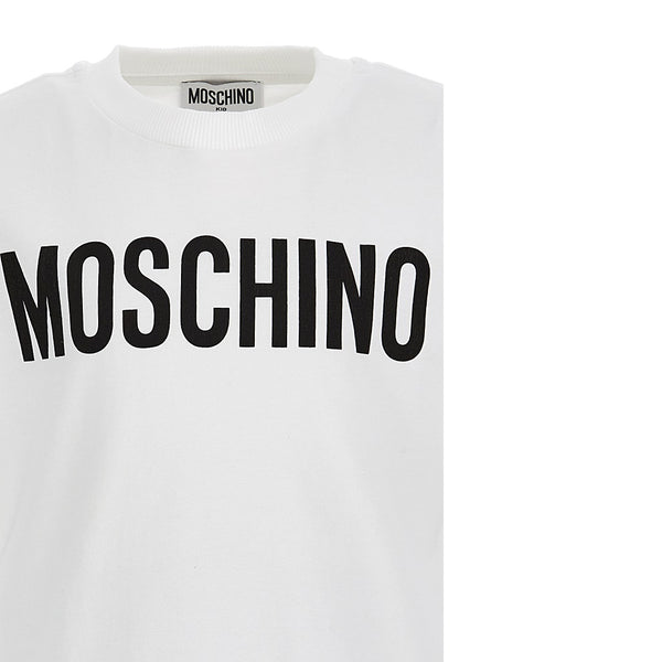Kids Moschino LOGO T-Shirt White