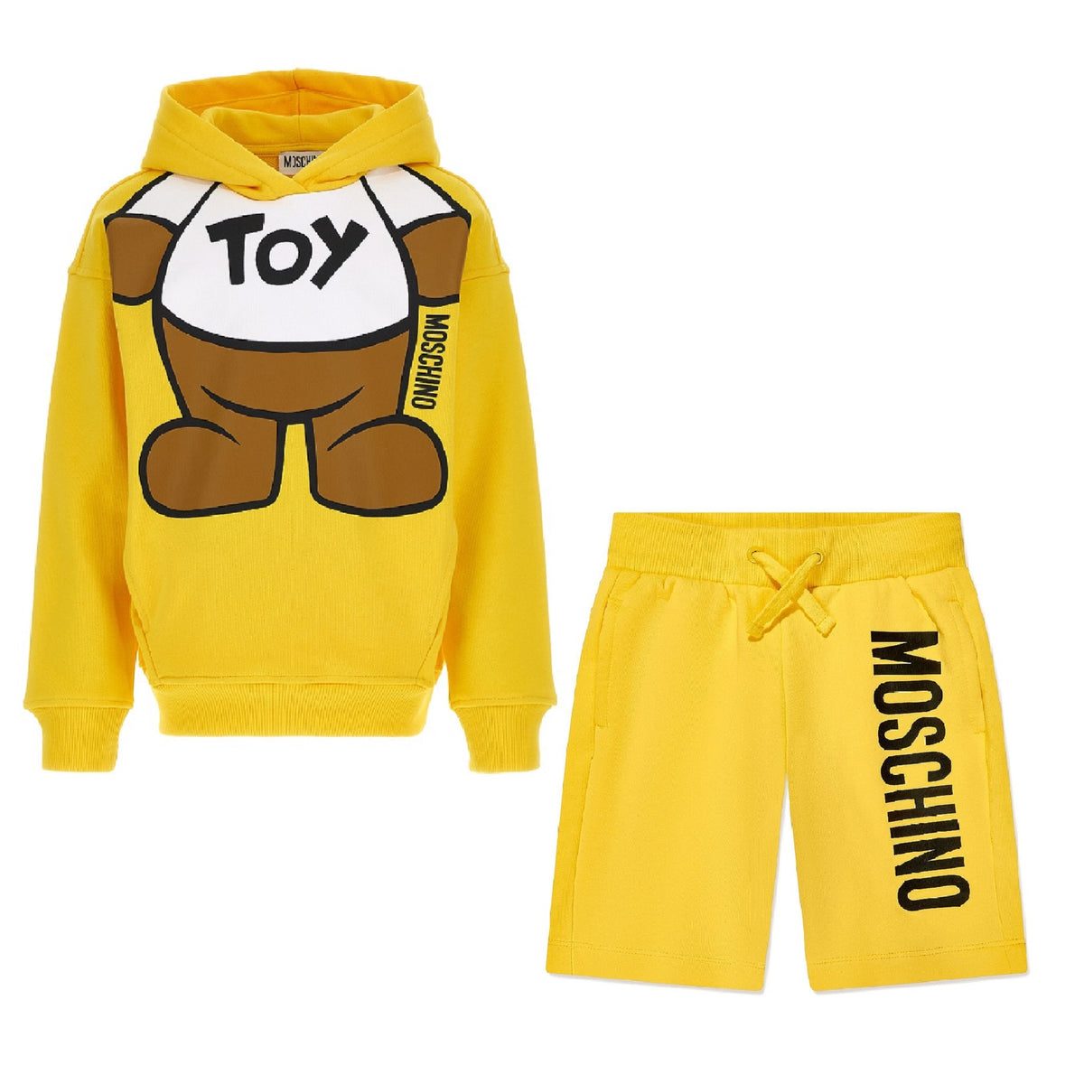 Kids Moschino Sweatshirt Short Set