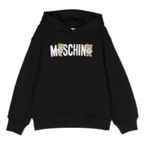 Moschino Kids Hooded Sweatshirt Black