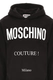 Kids Moschino Couture Hooded Sweatshirt Black