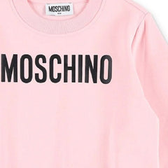 Moschino Logo Sweatshirt Pink