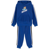 Moschino Kids Teddy Hooded Tracksuit Surf Blue