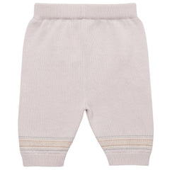 Hudson Soft Knit Trouser Set with Hat Stone