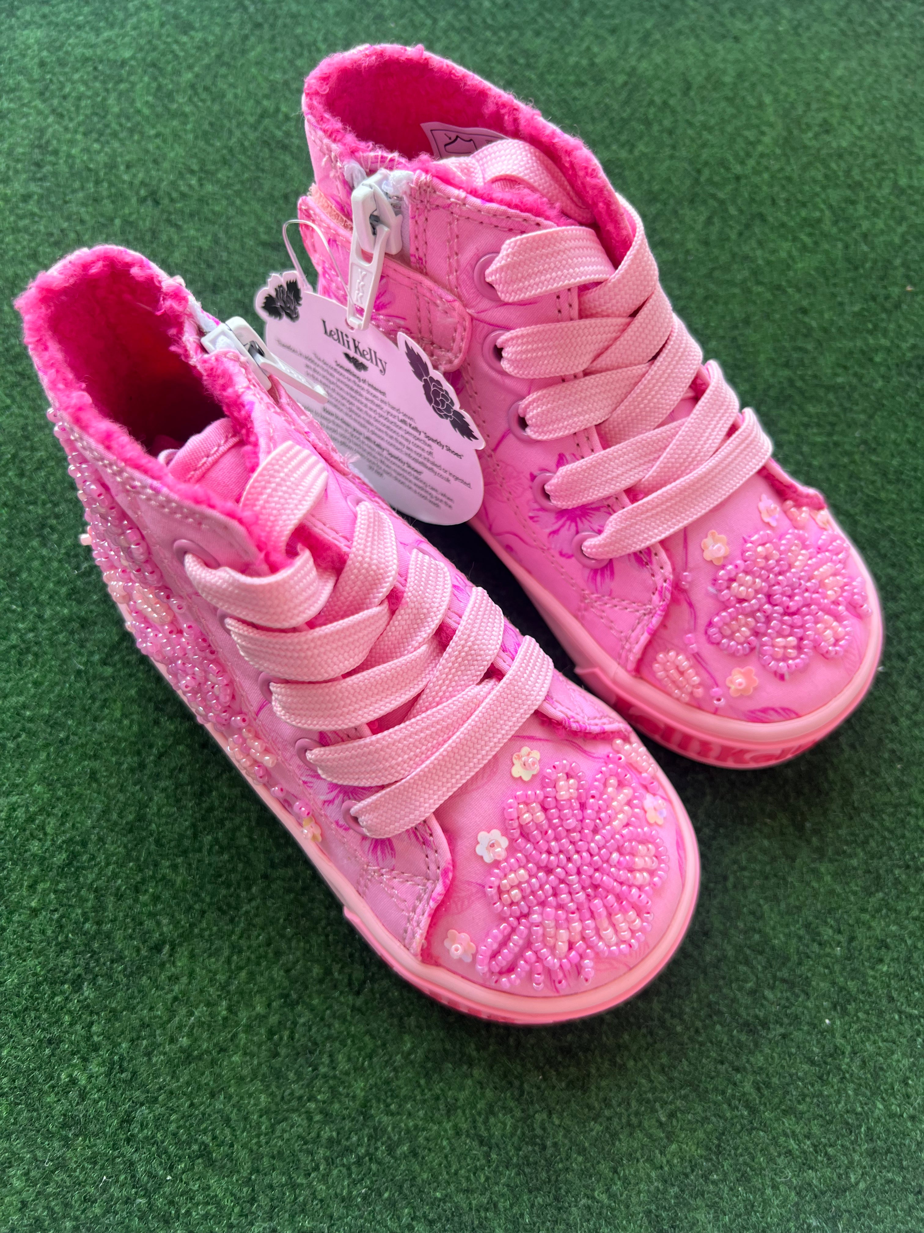LELLI KELLY Brooke Toddler High Top Boots