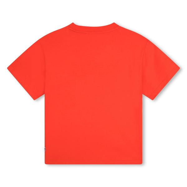 BOSS Kids Short Sleeve T-Shirt Bright Red