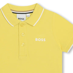 BOSS Baby Short Sleeve Polo Yellow