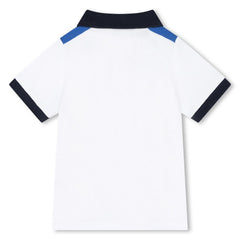 BOSS Baby Short Sleeve Polo White