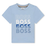 BOSS Baby Short Sleeve T-Shirt Pale Blue