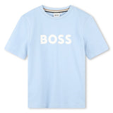 BOSS Kids T-Shirt Pale Blue