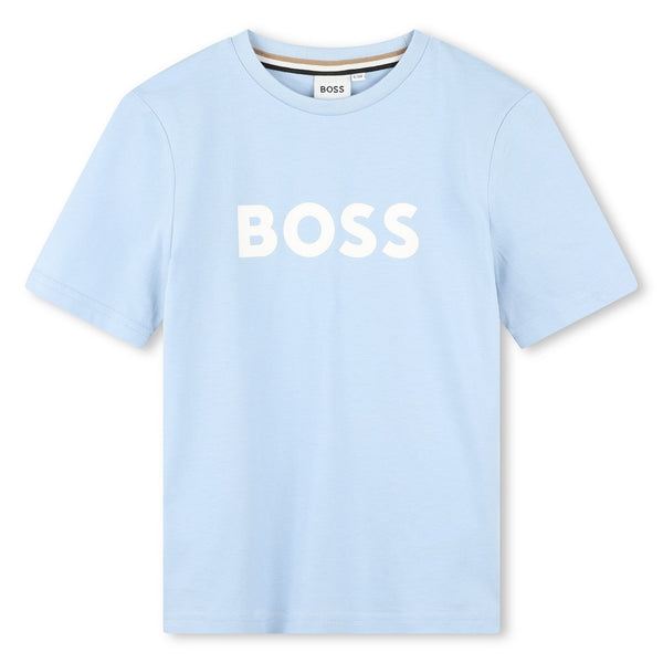 BOSS Kids T-Shirt Pale Blue