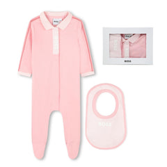 BOSS Baby Girls Pyjamas Bib Set