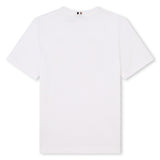 BOSS Kids Iridescent T-Shirt White