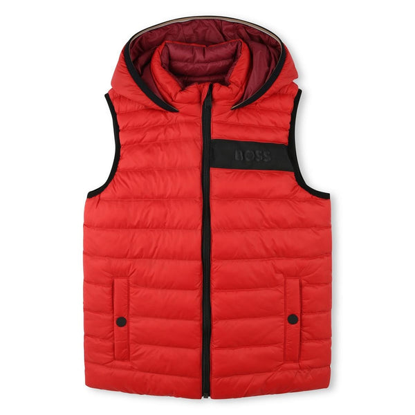 BOSS J51234 Reversible Puffer Jacket Sleeveless