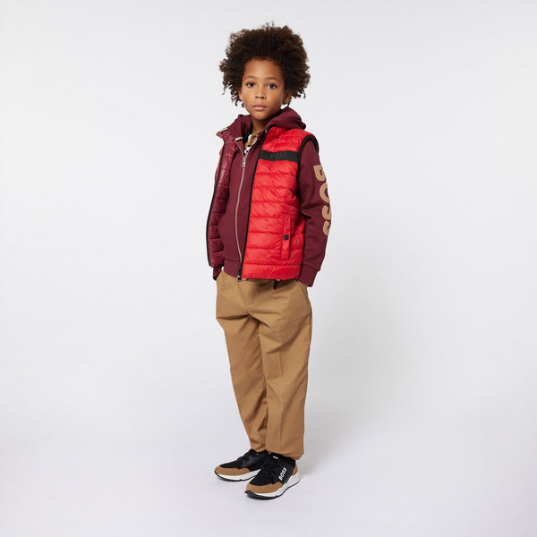 BOSS J51234 Puffer Jacket Sleeveless