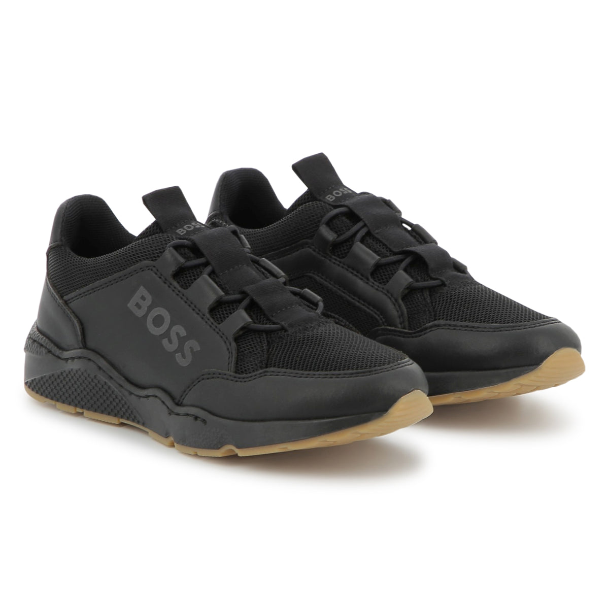 BOSS KIDS Black Trainers