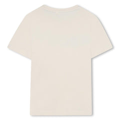 BOSS KIDS Short Sleeve T-Shirt Beige