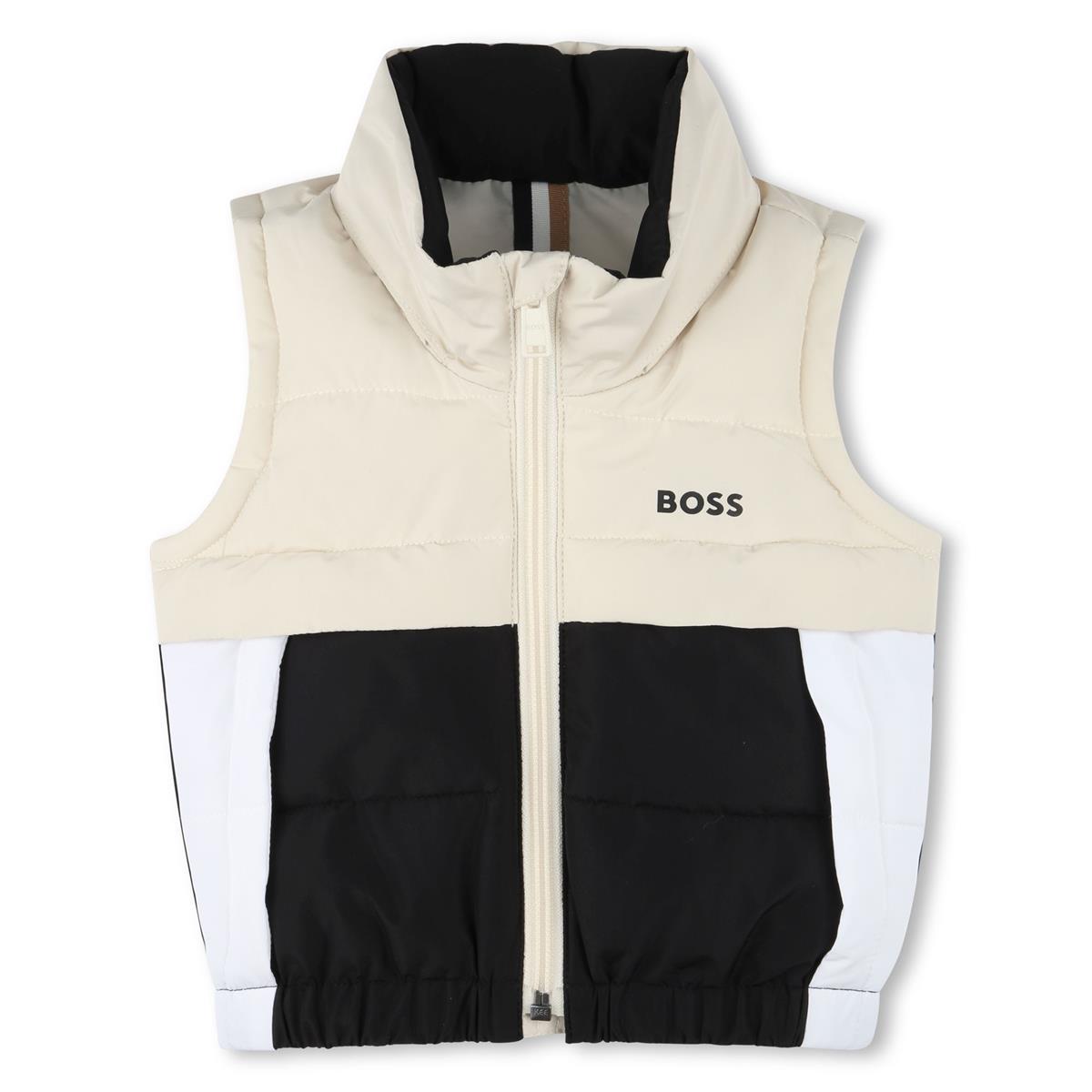 BOSS Baby Boys Puffer Jacket Sleeveless