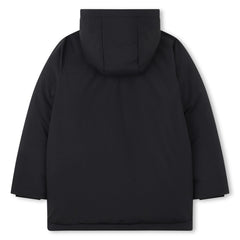 BOSS KIDS Hooded Parker Black