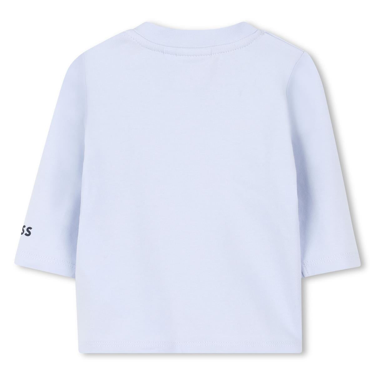 BOSS Baby Boys Blue Long Sleeve T-Shirt