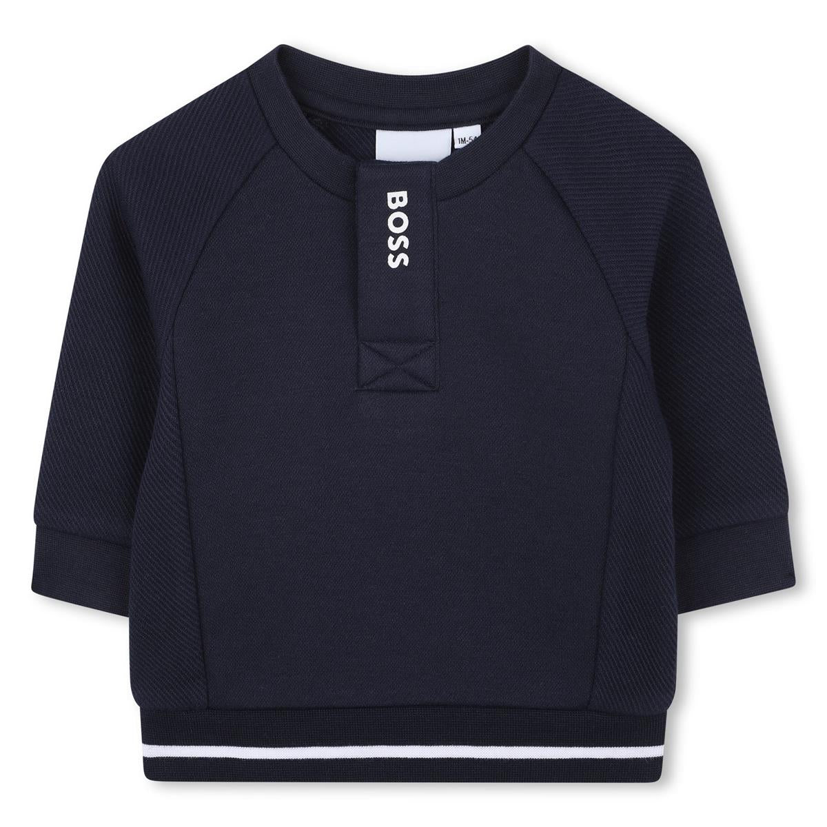 BOSS Baby Boys Jogging Suit Navy