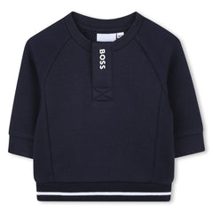 BOSS Baby Boys Jogging Suit Navy