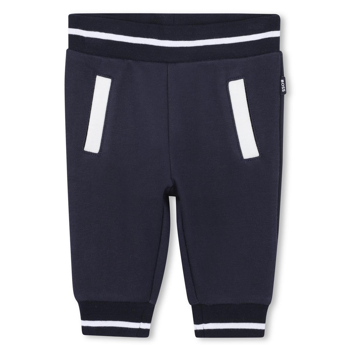 BOSS Baby Boys Cardigan Trousers T-Shirt Set