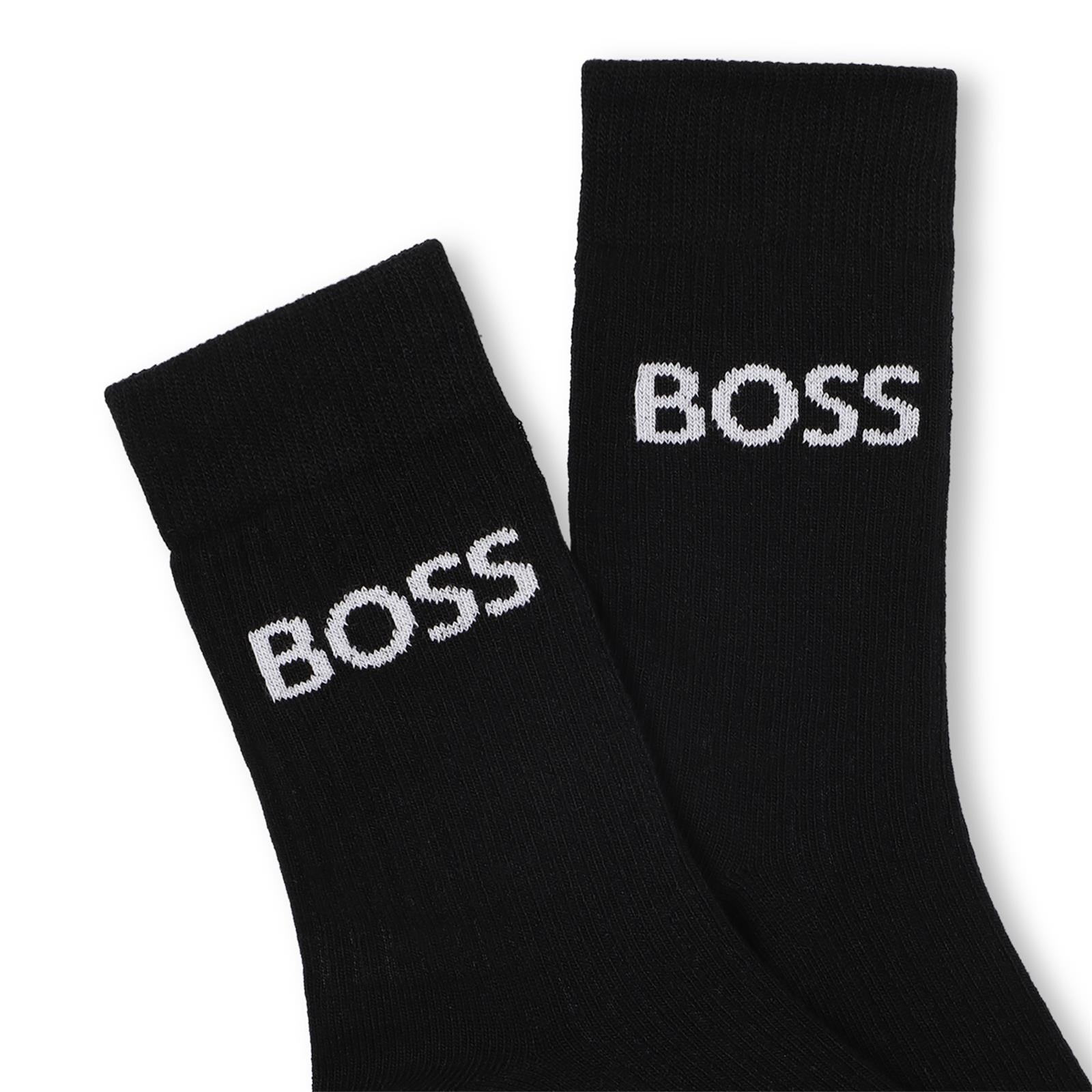 BOSS Socks 5 Pair Set Black
