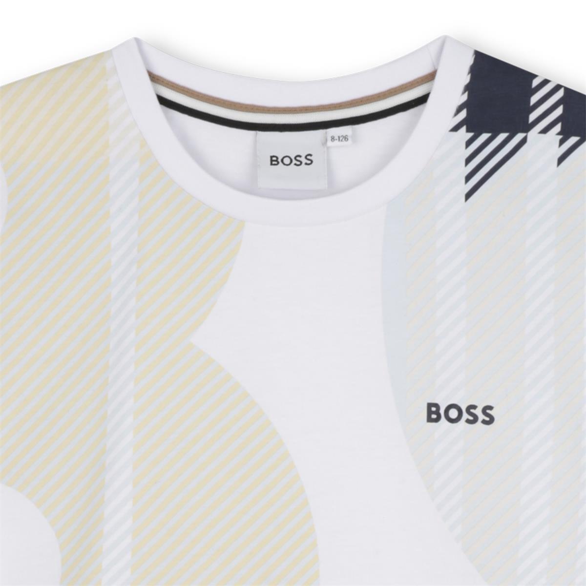 BOSS KIDS Short Sleeve AOP T-Shirt