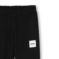 BOSS KIDS Black Jogging Bottoms