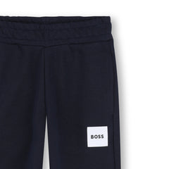 BOSS KIDS Navy Jogging Bottoms