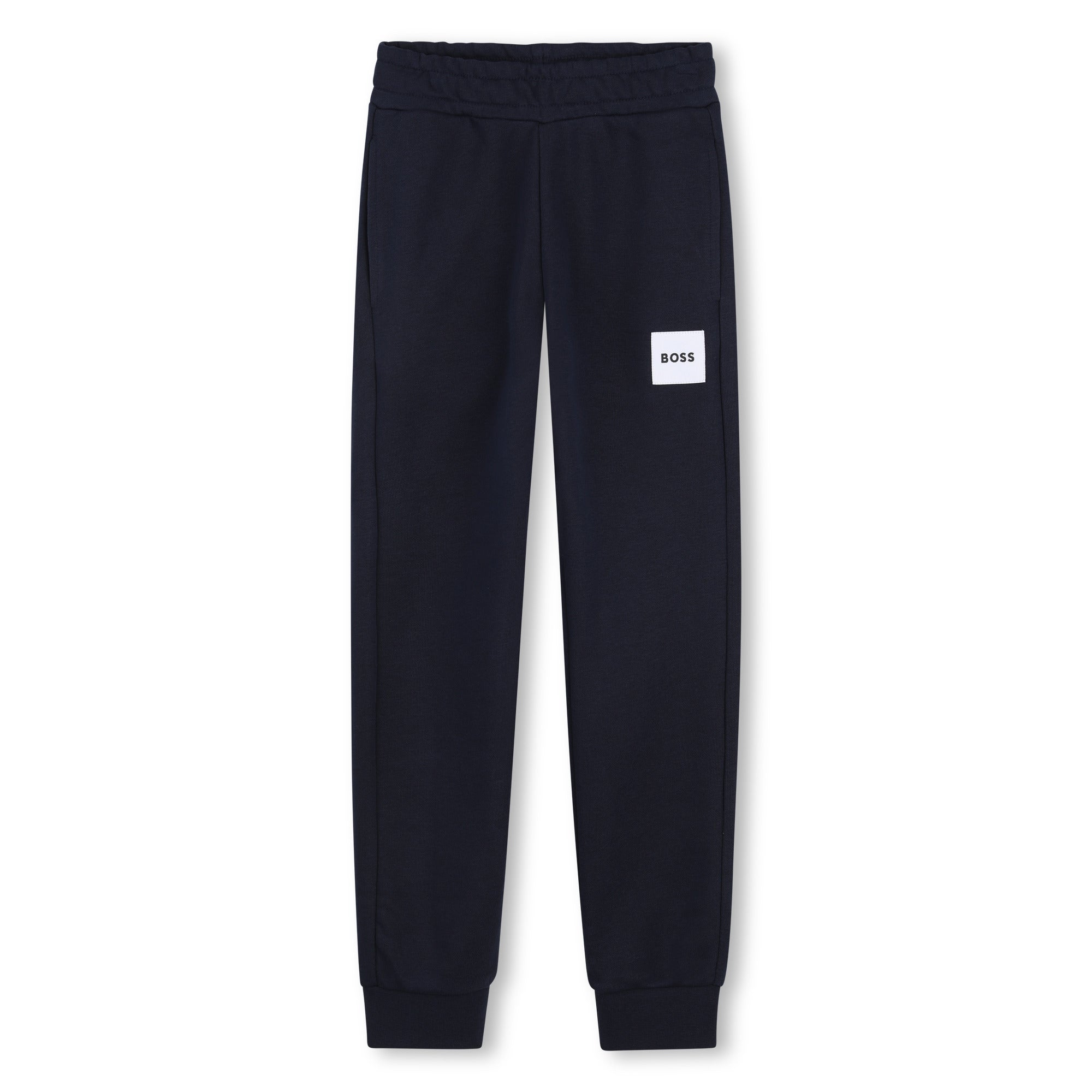 BOSS KIDS Jogging pants BOSS woven label. Navy