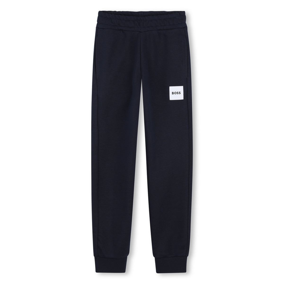BOSS KIDS Jogging pants BOSS woven label. Navy