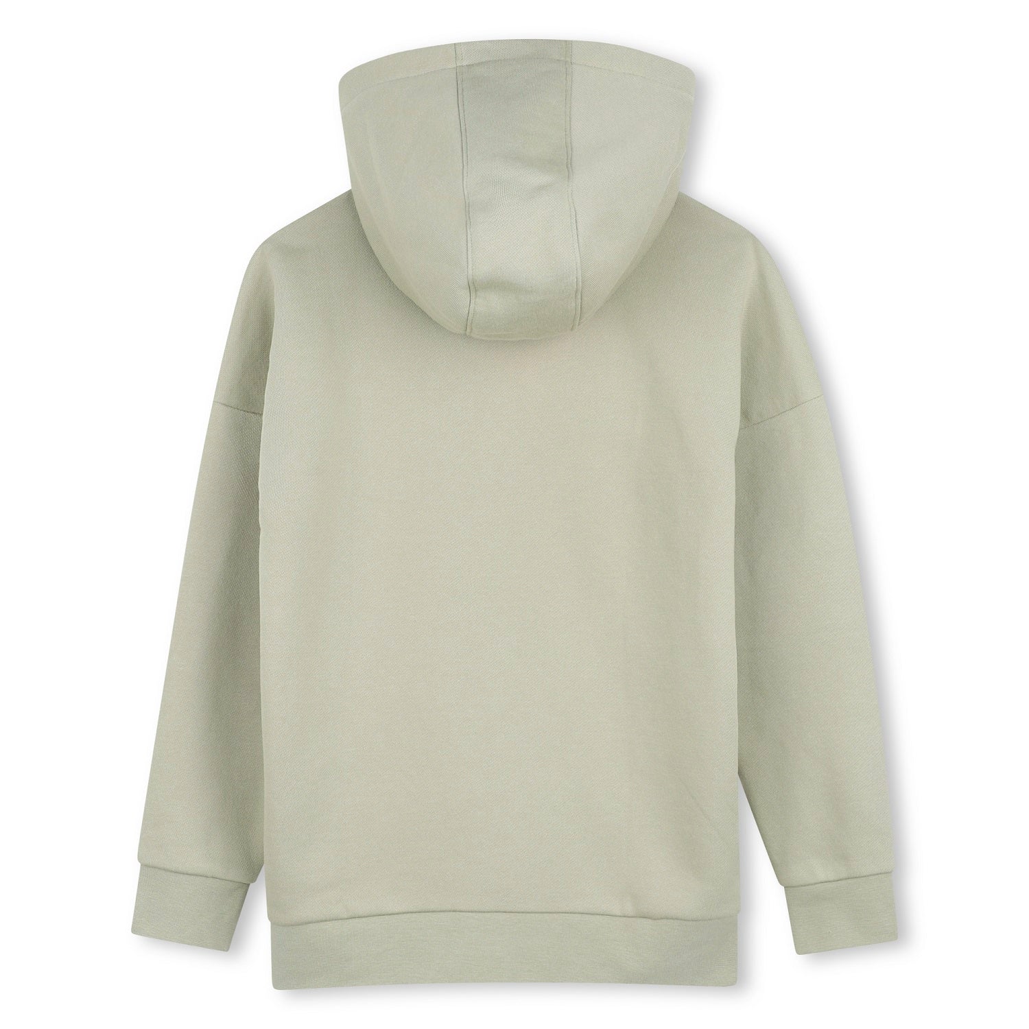 Hooded sweatshirt in fleece, cotton, polyester. Large BOSS logo centered on chest. Front pocket. LOOSE FIT. Elm