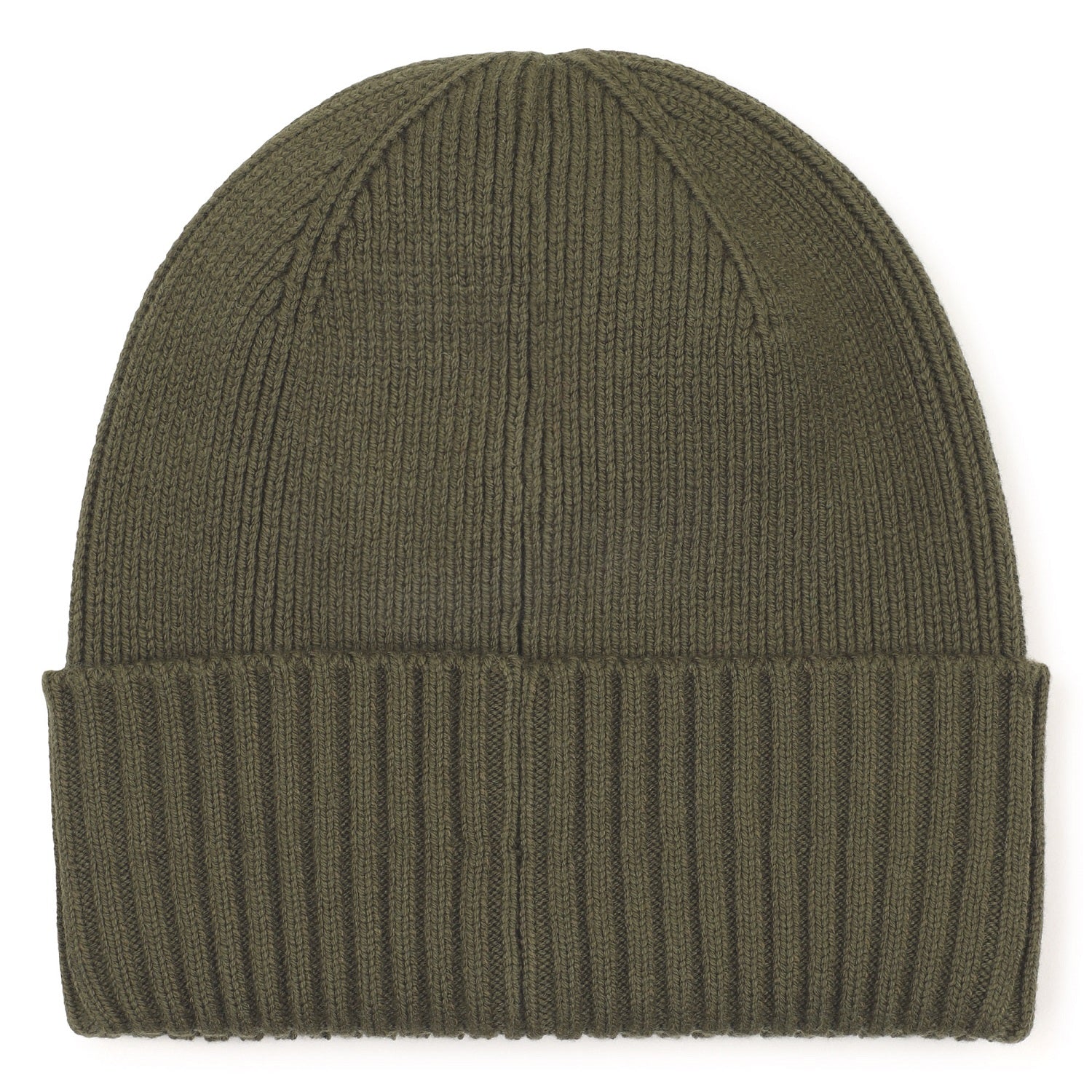 BOSS Kids Knit beanie with branded badge.