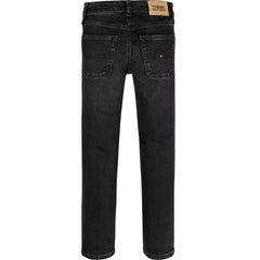 TH Modern Straight Black Wash Jeans