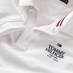 TH Logo Regular Polo White