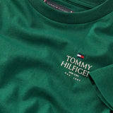 TH LOGO Puff Print T-Shirt Green