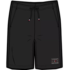 TOMMY FLAG HILFIGER Sweatshorts Black