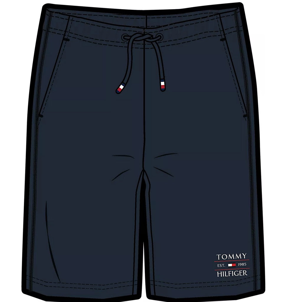 TOMMY FLAG HILFIGER Sweatshorts Navy