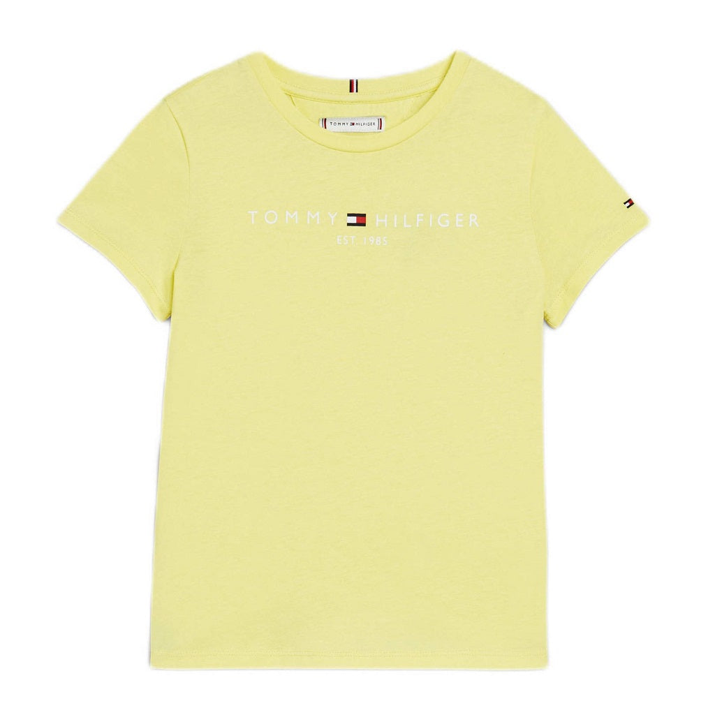 TH Flag Embroidery T-Shirt Yellow