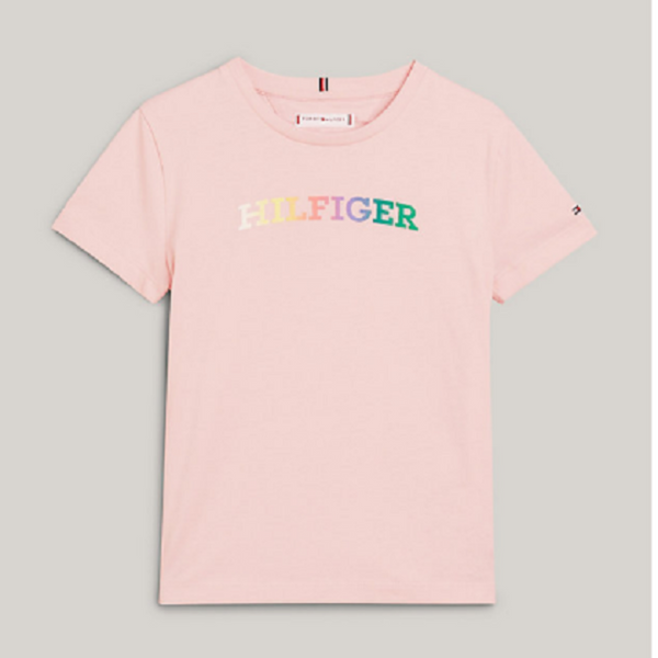 Hilfiger Monotype Logo T-Shirt Pink