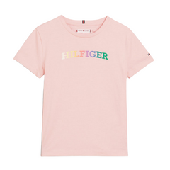 Hilfiger Monotype Logo T-Shirt Pink