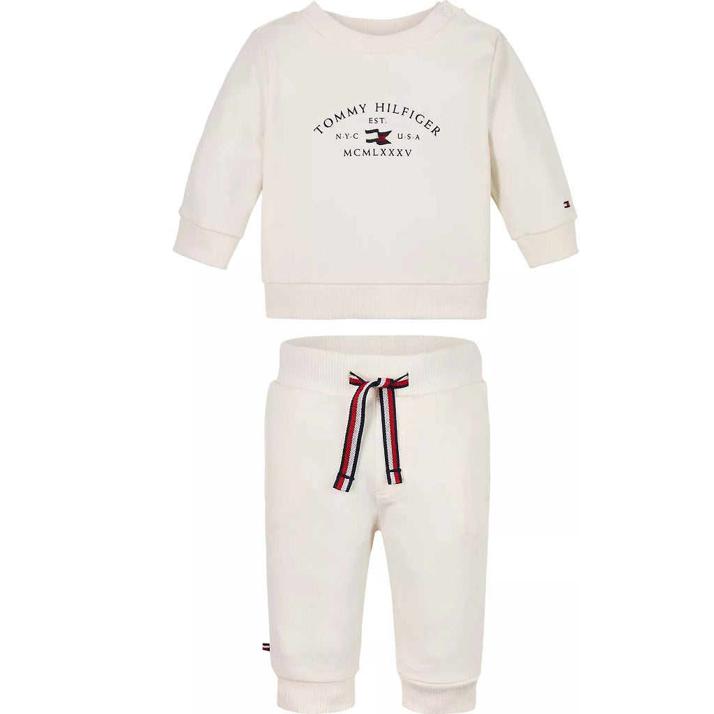 TOMMY HILFIGER Essential 2 Piece Set. Regular fit. Ancient White KN0KN01939YBS